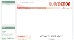 Desktop Screenshot of noumenonmp.com